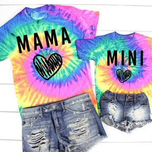 Mama / Mini - tie dye